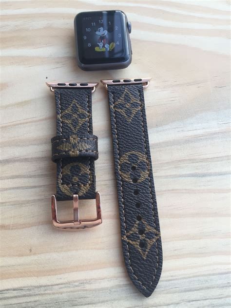 louis vuitton apple watch band real|authentic lv apple watch band.